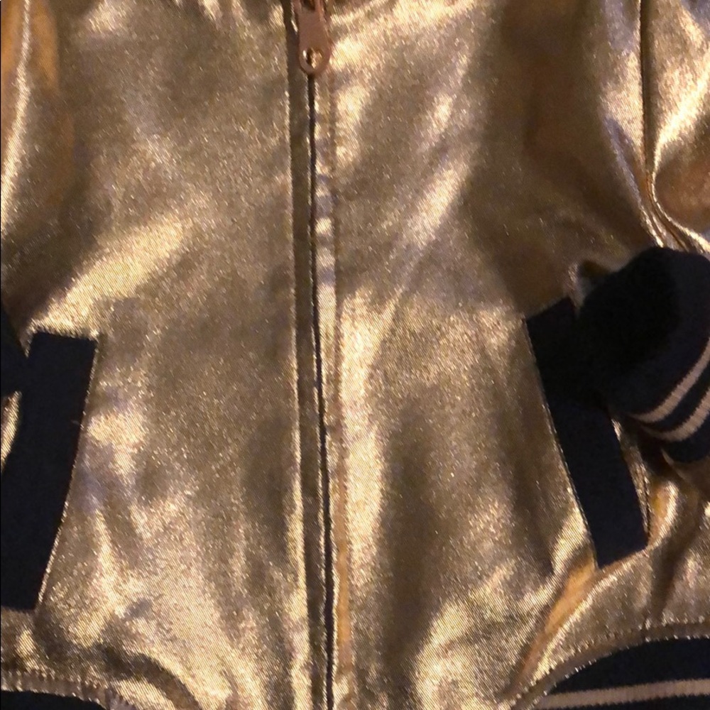 Rose gold toddler bomber - Picture 4 of 6